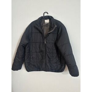 Universal Thread Kids Black Water Resistant Puffer‎ Jacket Size XXL